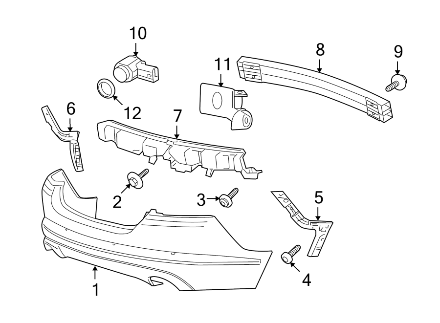 Jaguar XF Bumper Cover. 2009-11. 2009-11, w/o supercharged, w/o ...