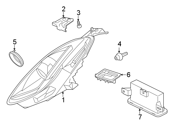 Jaguar F-Type Bulb. HEADLIGHT - C2D5254 | Jaguar Palm Beach, West Palm ...