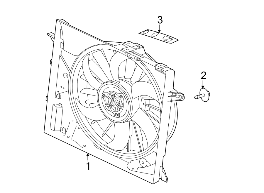 Jaguar F-Type Bolt. Radiator. (Upper, Lower) - T2H15402 | Jaguar Palm