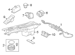 Jaguar XJR Parking. BRAKE. Actuator. CONTROL. Switch. Device that ...